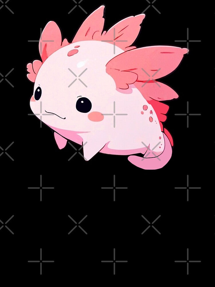 Adorable axolotl by FreshArtFusion