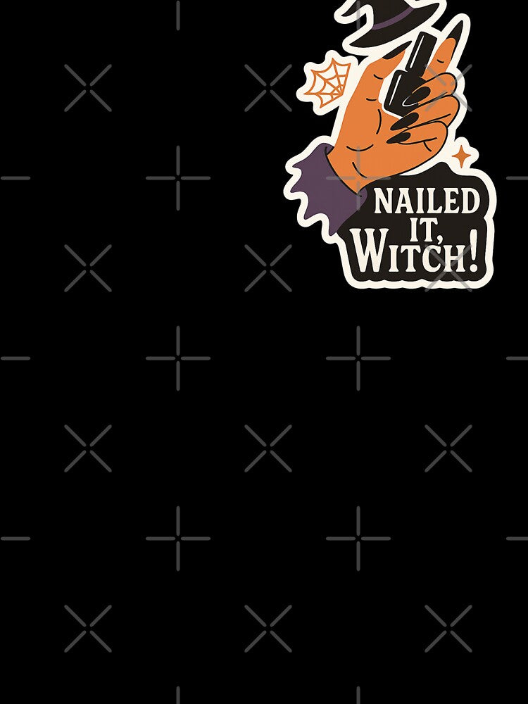 Halloween Nail Salon Wall Art Sticker by latestmerchshop