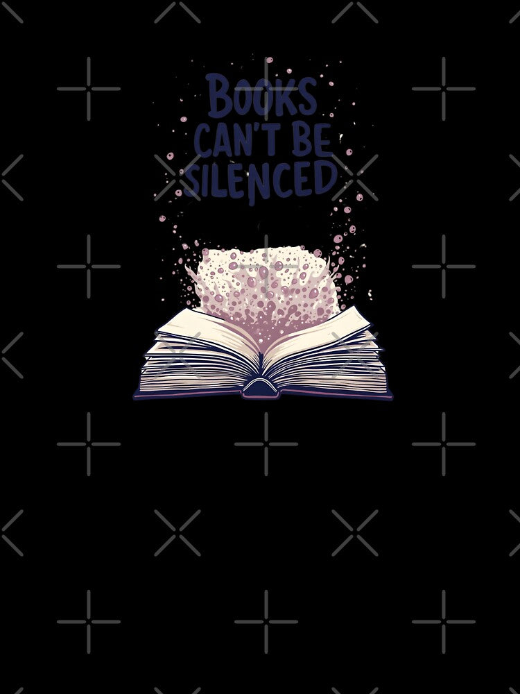 Books Can't Be Silenced by VibeTCreations