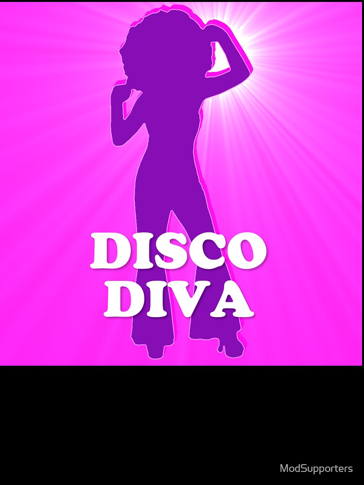 70s Disco Diva Soul Girl retro  design by ModSupporters