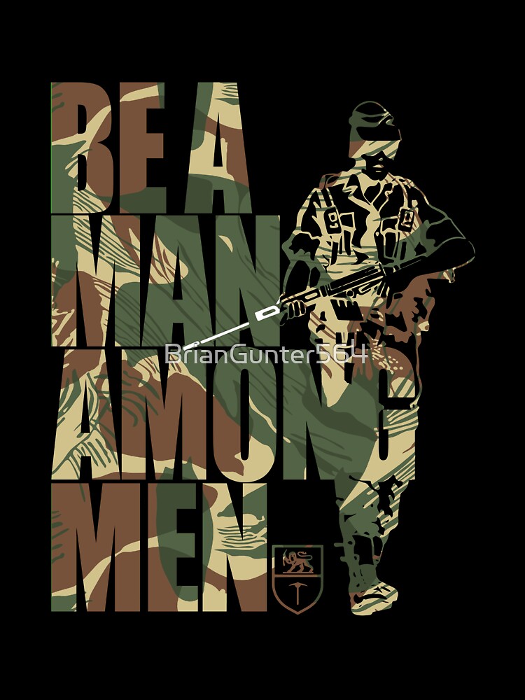 Be a Man Ámóng Men Unisex by BrianGunter564