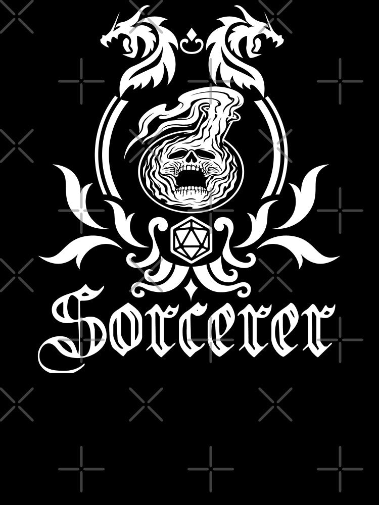 Sorcerer DnD - Dungeons and Dragons Gifts by FarmedOut