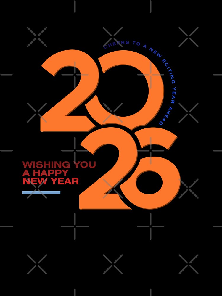 2026™ Your Year Begins Now | Premium Vision Apparel | Celebrate New Possibilities Urban Wear Collection by Pixel Craft Print