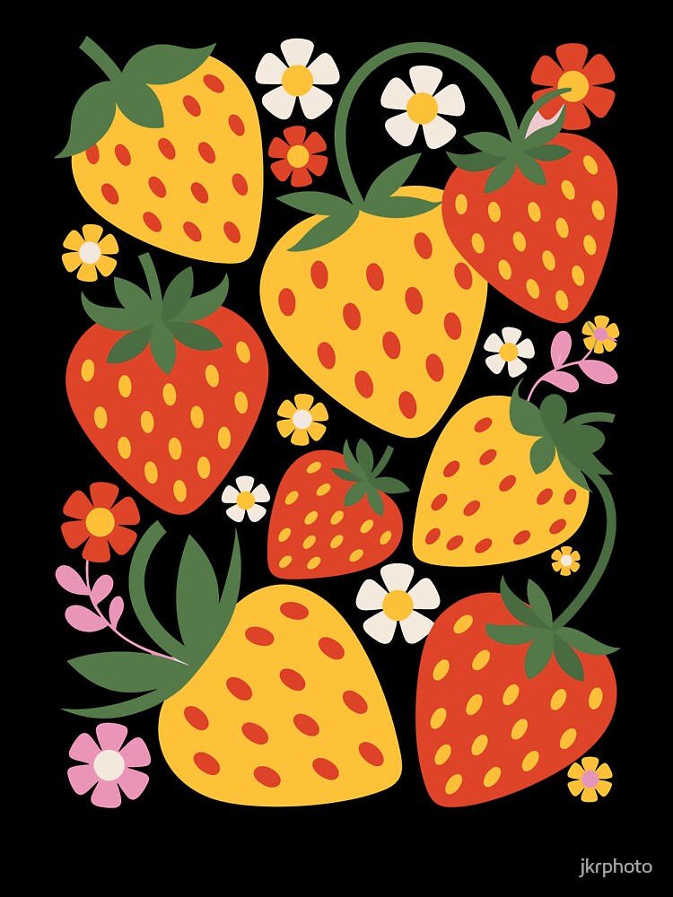 groovy strawberries by jkrphoto