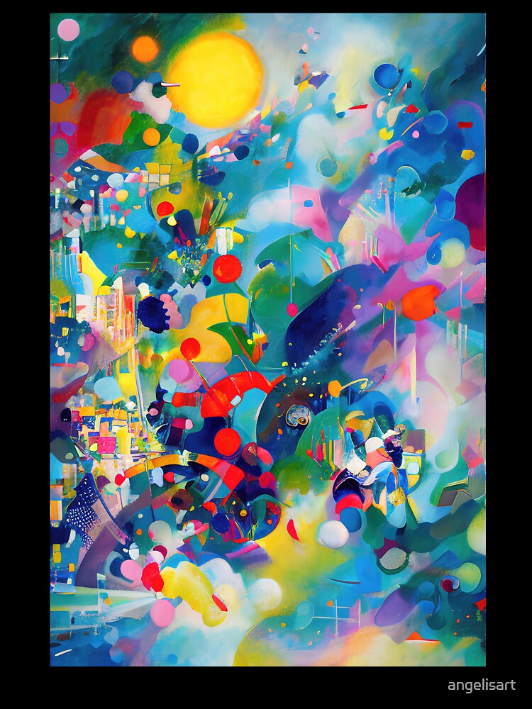 Modern abstract Art No7 by angelisart