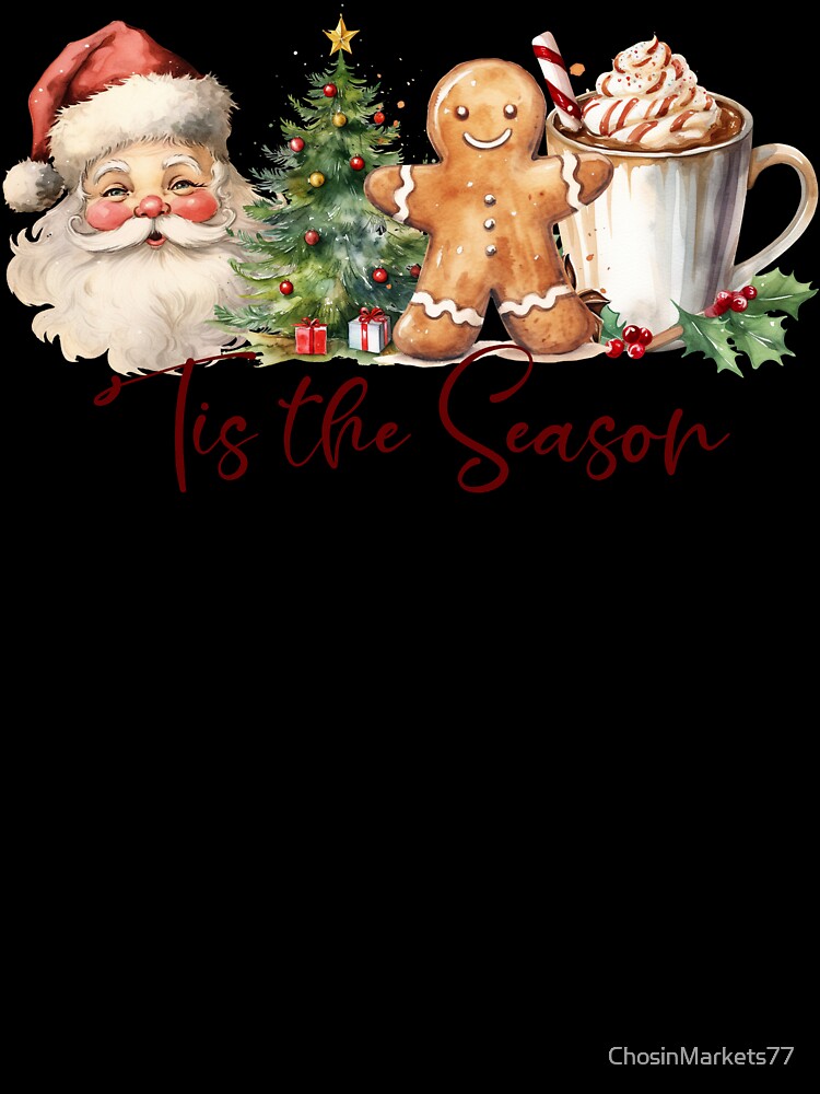Tis the season Christmas Sweatshirt, holiday apparel, Christmas Sweatshirt, Funny Christmas Sweater, Cute Winter Sweatshirt, Merry Christmas by ChosinMarkets77