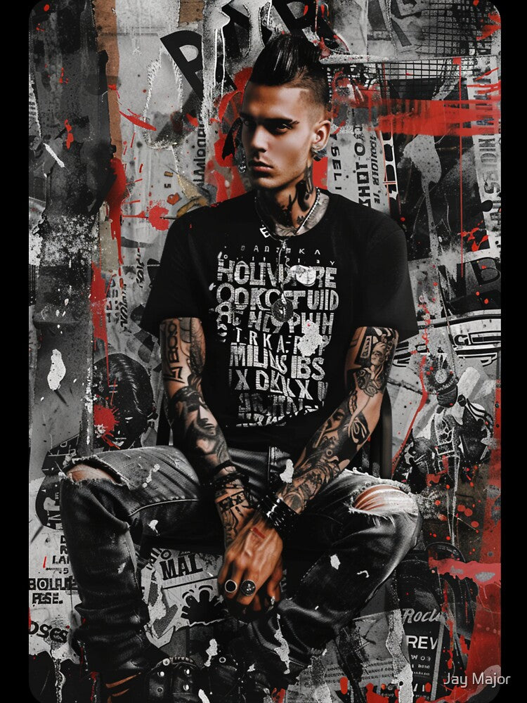 Raw Grunge Aesthetics Design 3 of 8 by Jenson Major