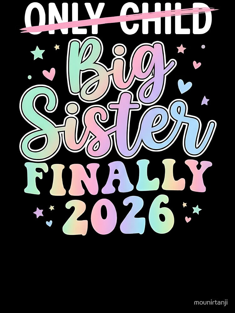 Big Sister Finally 2026 - Only Child Expiring Tie Dye Announcement by Dazai_shop⭐⭐⭐⭐⭐