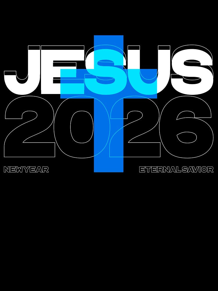 JESUS 2026 New Year Christian T-Shirt - Faith Resolution Gift by grmnts by KCC