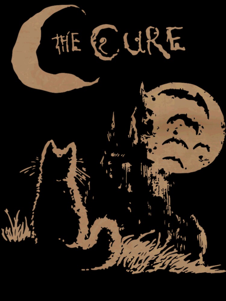 The Cure Cat Moon 90S Alt Indie Rock Band by blackhaven