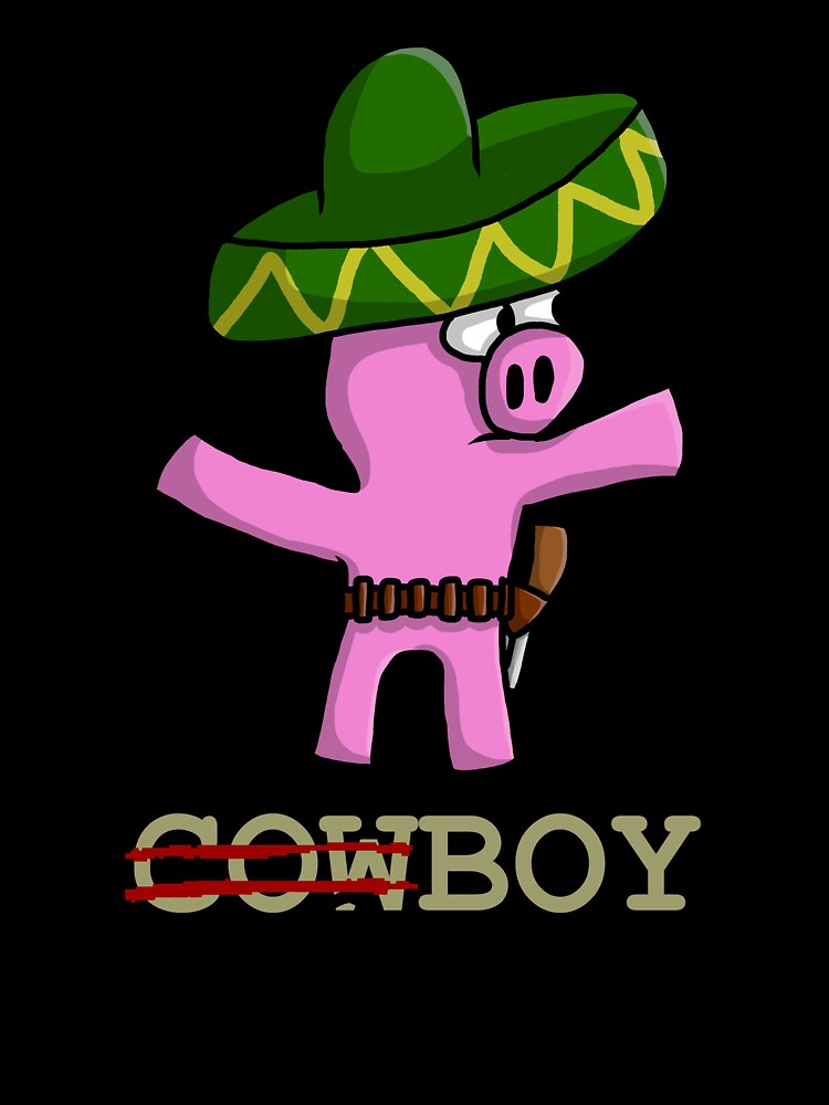 Pigboy on the wild west. by RaczekForArt