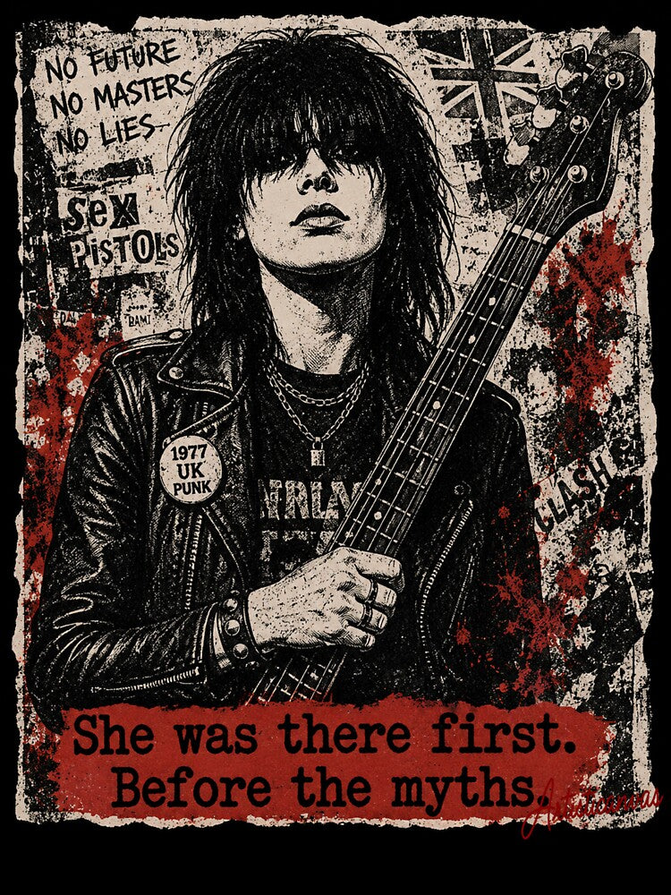 Gaye Advert Punk Bass Fanzine Art Print by Artisticanvas