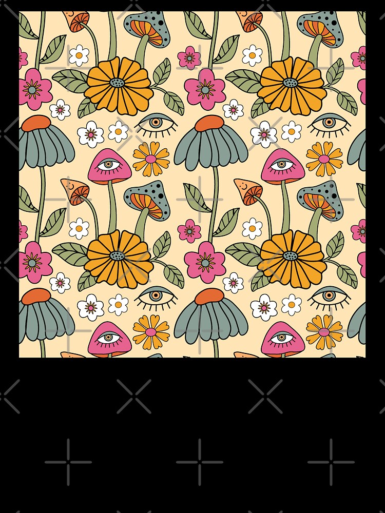 groovy mushrooms by delphiniumco