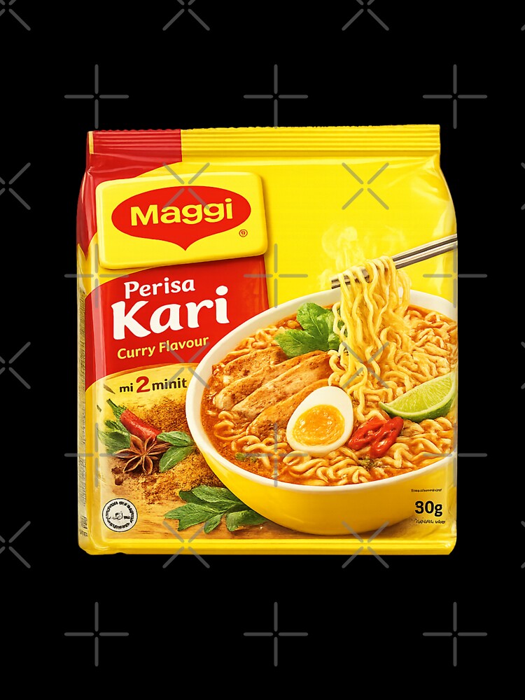Maggi Perisa Kari Curry Flavour Noodle Malaysia by Aryabek