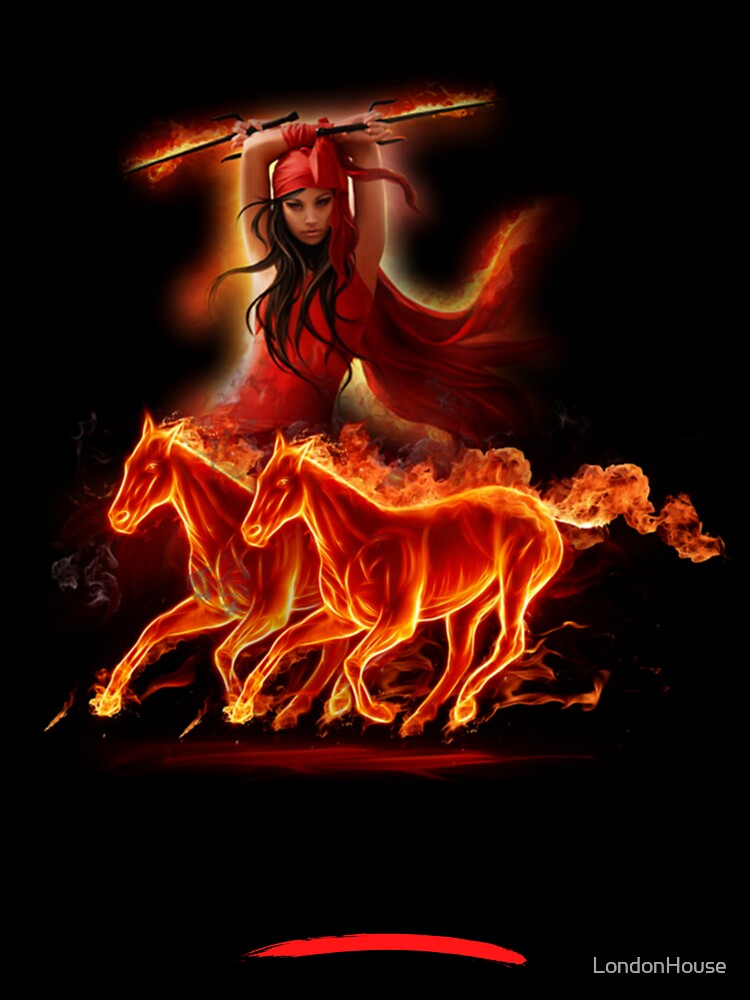 She Has Fire In Her Soul and Grace In... by LondonHouse