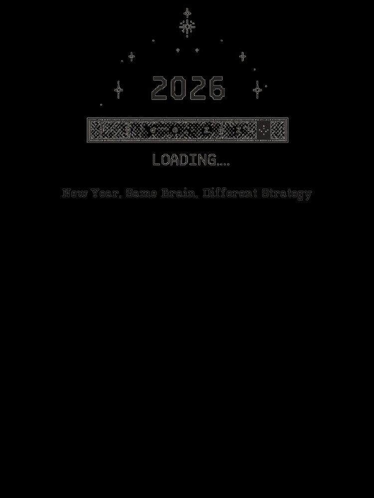 2026 System Update - Neurospicy New Year - ADHD Strategy Art by YvkafromPoland