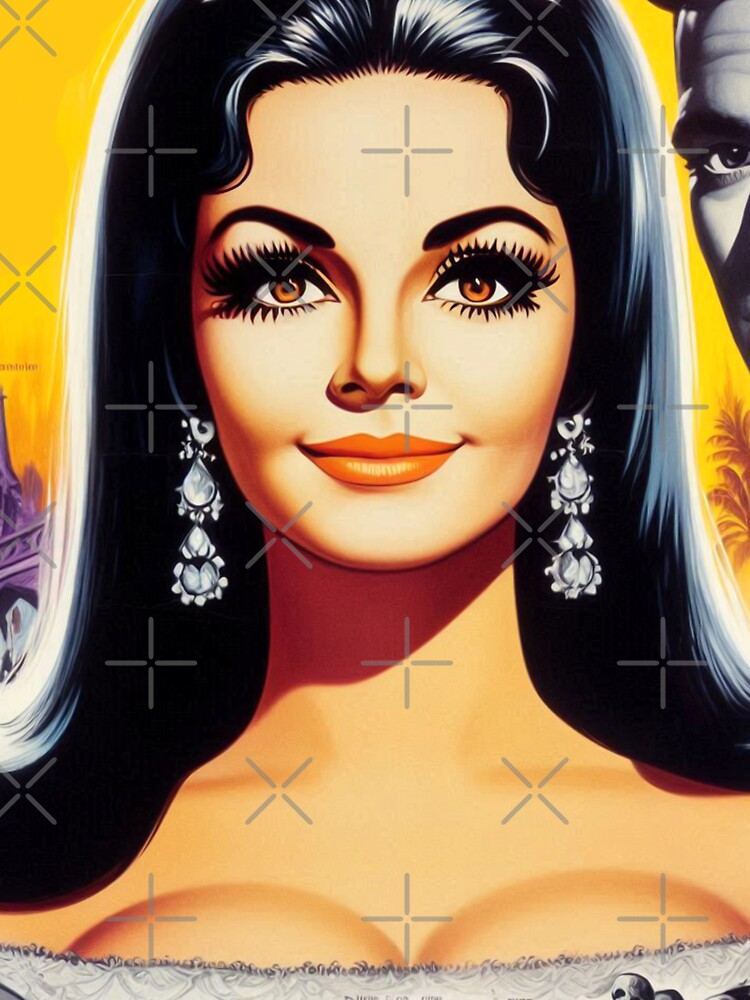 Retro Goth Girl by PulpVintage
