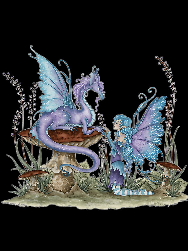 Fantasy Companions Magical Creature Illustration by harsdenonp