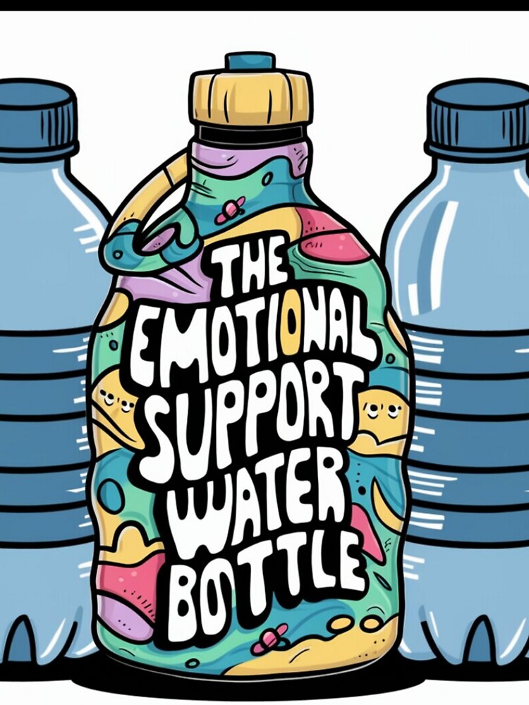 The emotional support water bottle by Sha1726