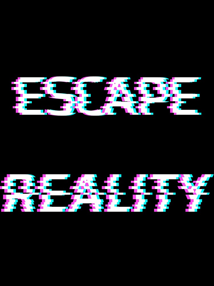escape reality cyberpunk glitch by indiVisibl