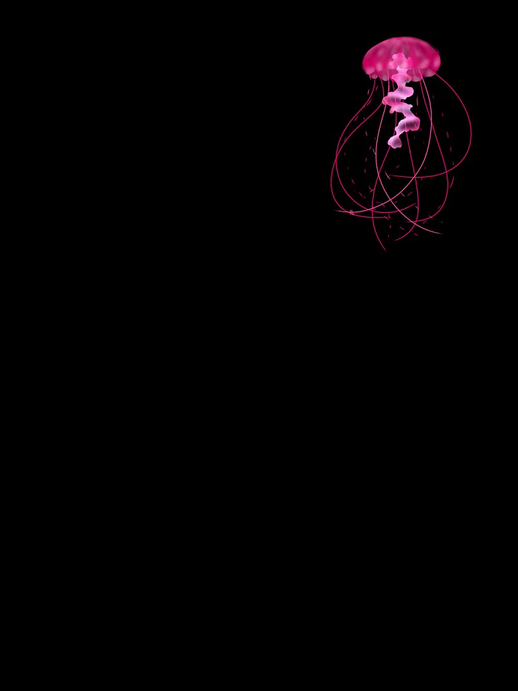 Pink glow jellyfish by SpannerDesigns