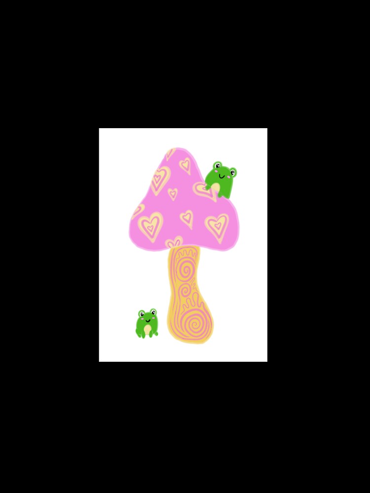 Frogs on Mushroom by Annasart55