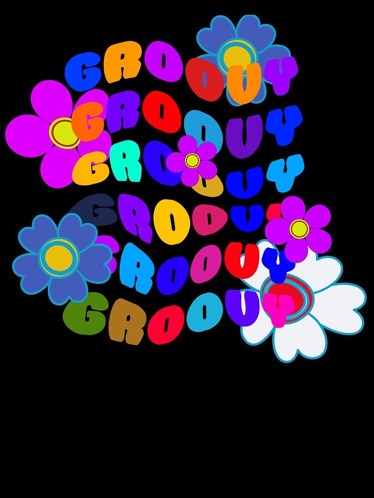 Groovy retro design by pauloneill-art
