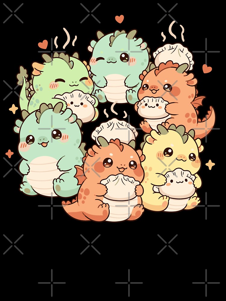 Dumpling Dragons – Kawaii Baby Dragon Feast by Rotten Potatos