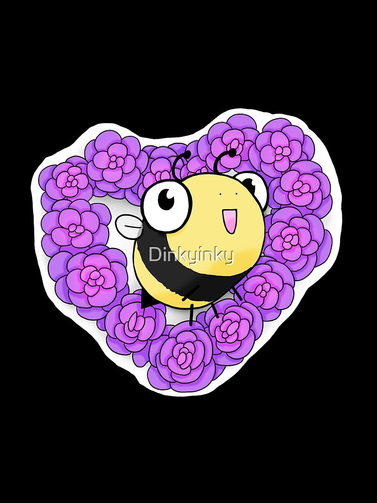 Save the Bees!! Purple by Dinkyinky