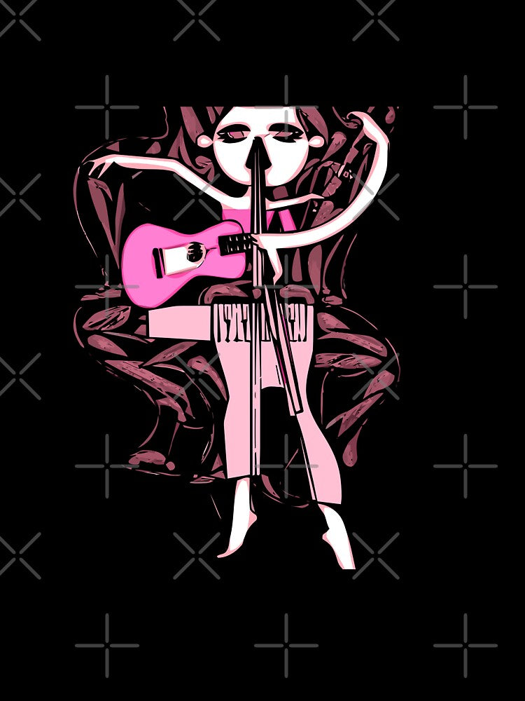 "Dancing with the Guitar" by FunnyShopGirl