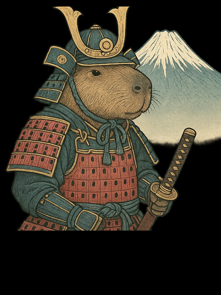 Capybara Samurai by Capybarastore_77