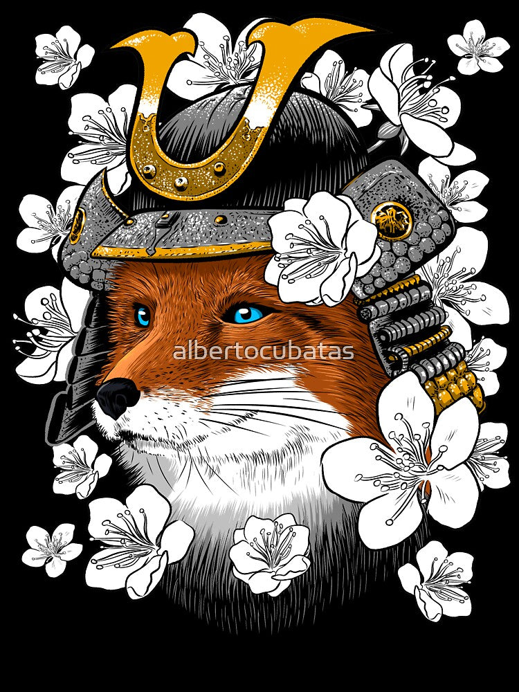 Samurai fox by albertocubatas