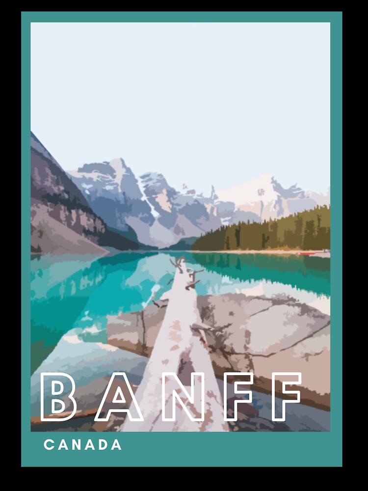 Banff National Park Lake - T-shirts, Hoodies and Sweatshirts by TripsandPrints