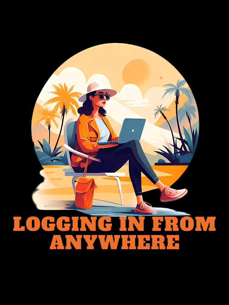 Tropical Workstation: Digital Nomad's Paradise by aiart-cutegirl