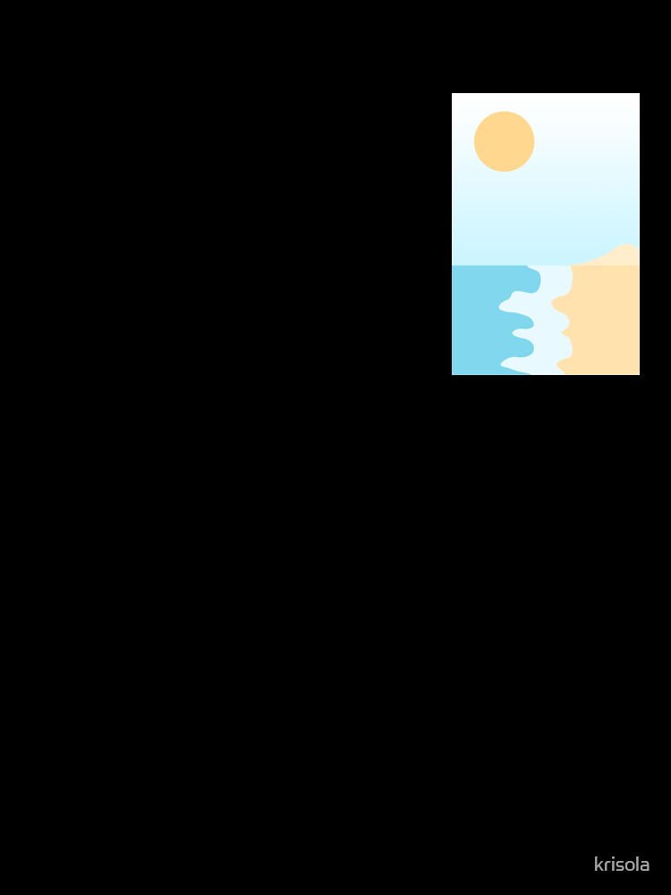 Minimalist Beach Landscape by krisola