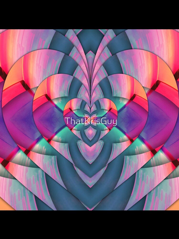Paper Hearts - Aesthetic Art - Geometric Art by ThatKrisGuy