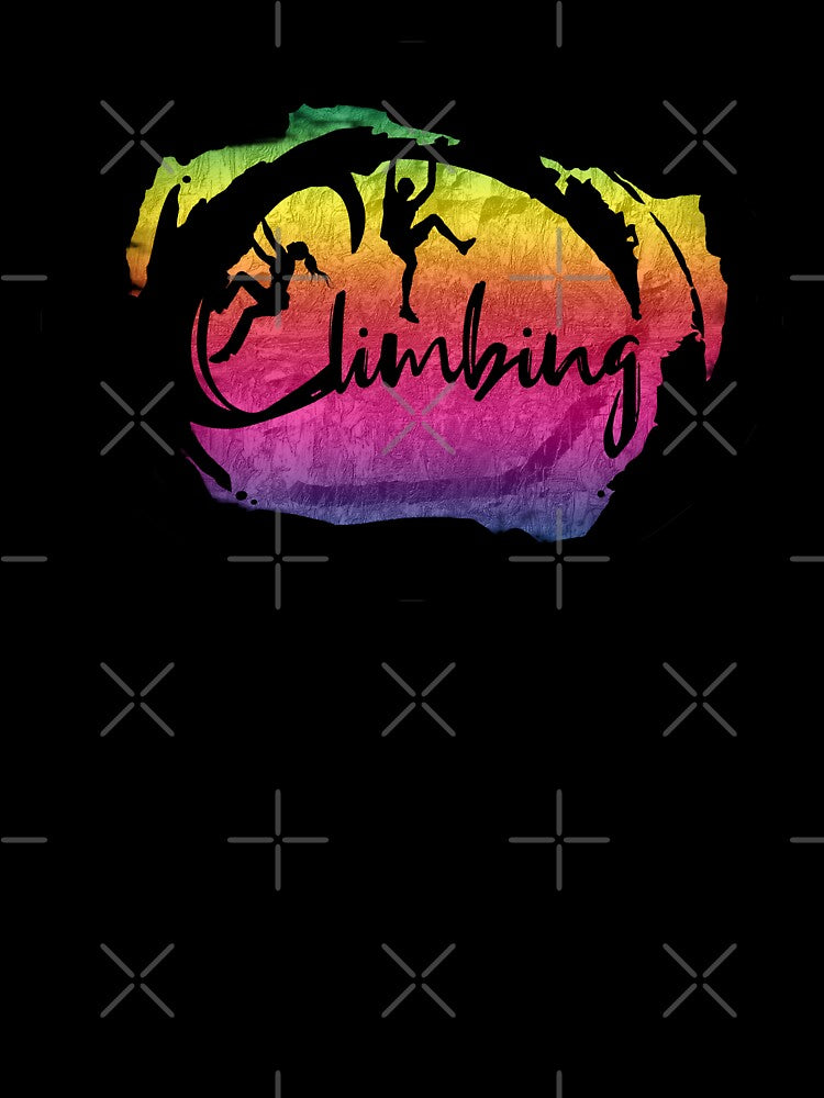 Climbing bouldering gift in colorful - bouldering by MadandMean