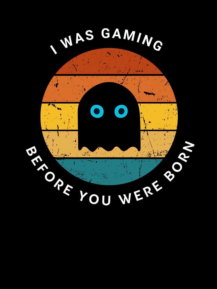 I Was Gaming Before You Were Born Retro Arcade Vintage Gamer by MJO80
