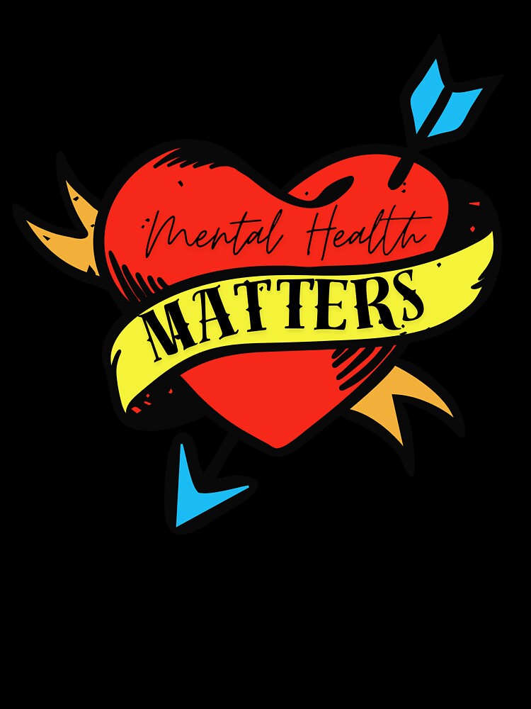 Mental Health Matters - Heart Tattoo by Mc  Matters