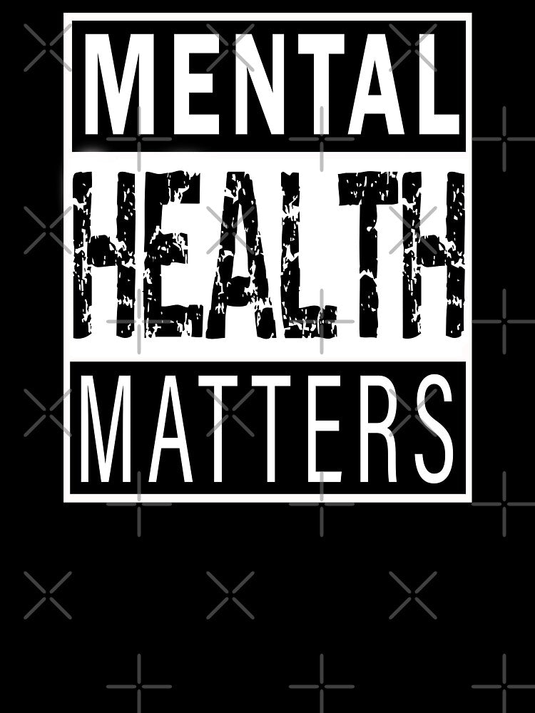 Mental Health Matters T-Shirt by Vasyl  Chernovol
