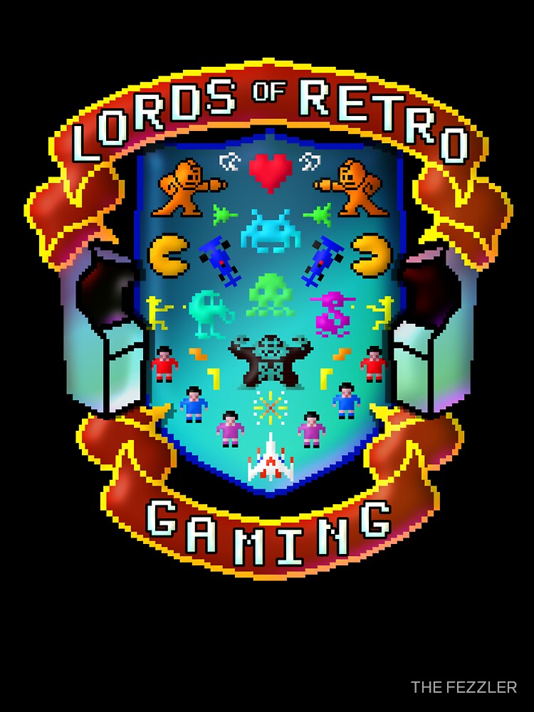LORDS of RETRO GAMING EMBLEM by THE FEZZLER