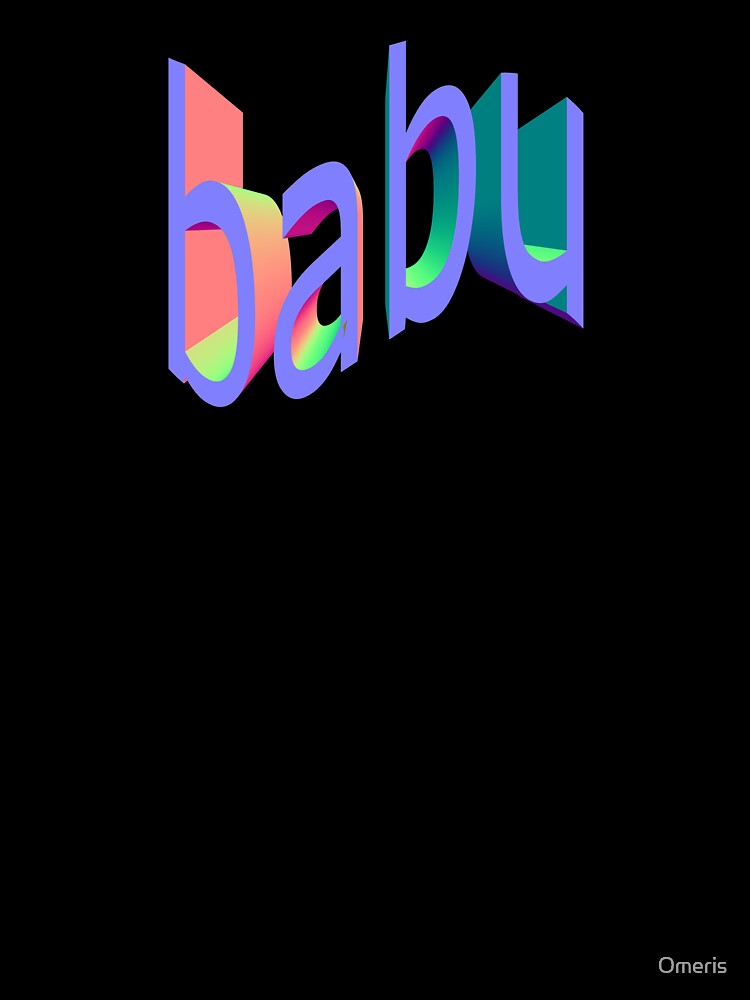 babu vaporwave by Omeris