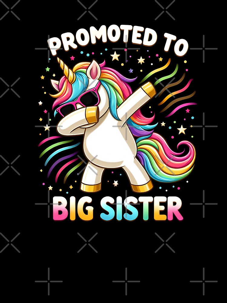 Promoted to Big Sister Unicorn - Adorable and Magical Design by svarupa