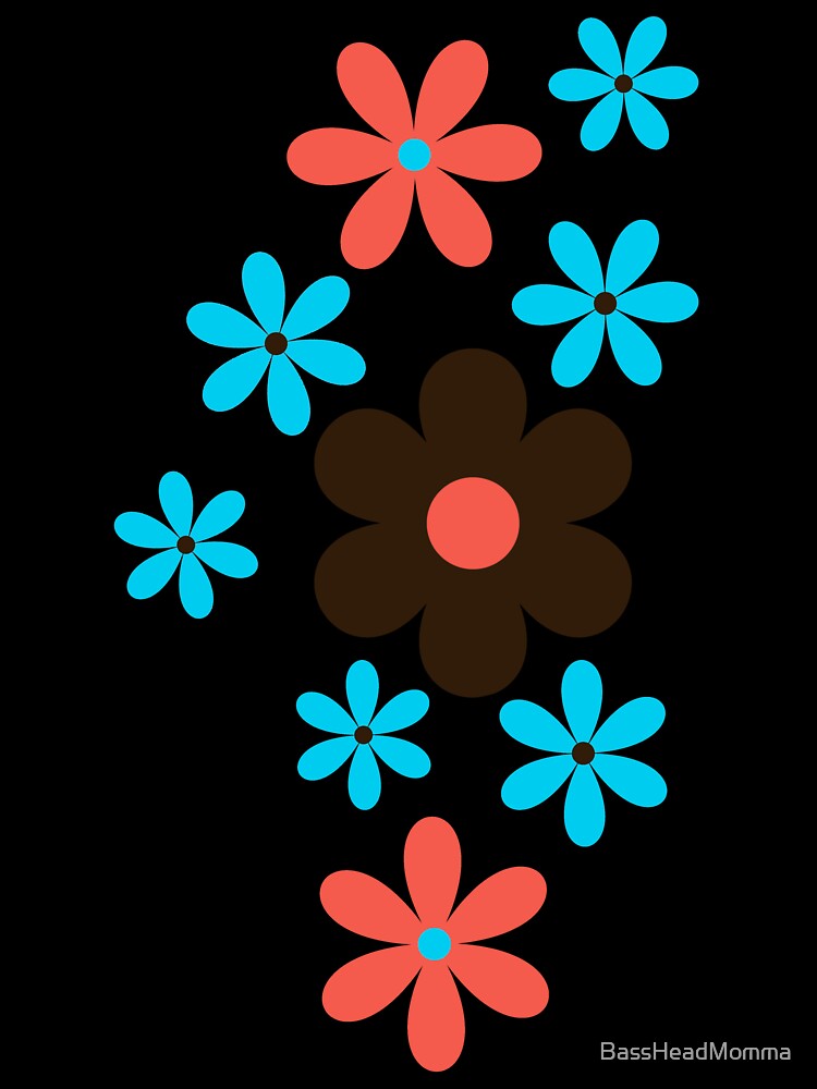 Funky Florals by BassHeadMomma