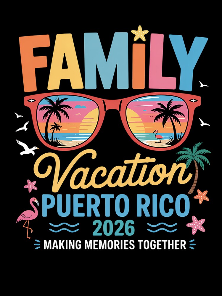 Family Vacation Puerto Rico 2026 Summer Matching Group Trip by fferomananul