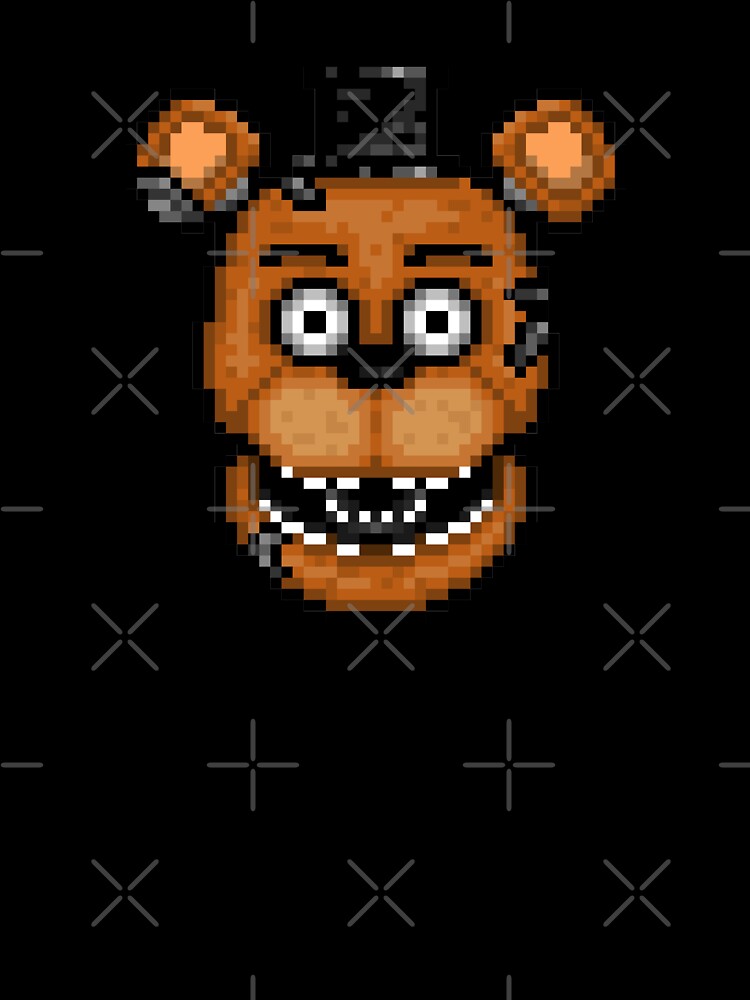 Five Nights at Freddy's 2 - Pixel art - Withered Old Freddy by GEEKsomniac