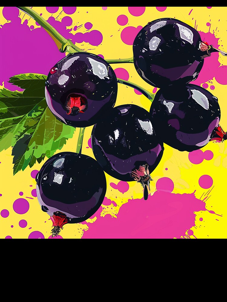 Blackcurrant Pop Art 1 by AstroRisq