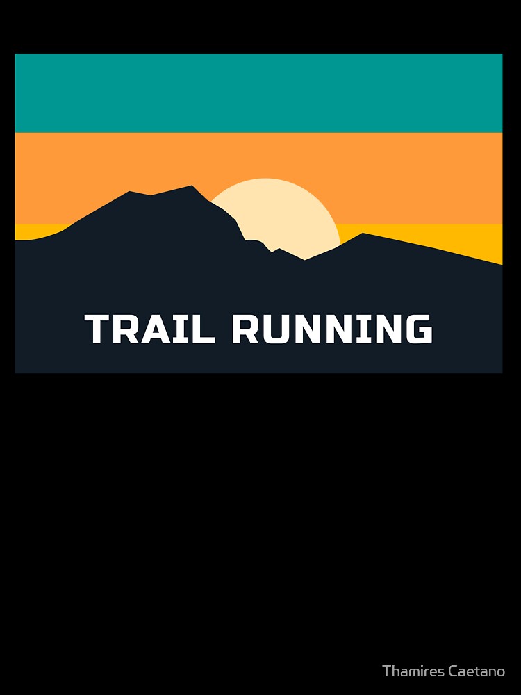 Teal Trail Running by Terra Track Art