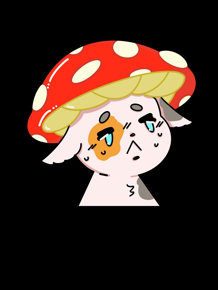 Cute Mushroom Gloomy Cat by dinosect