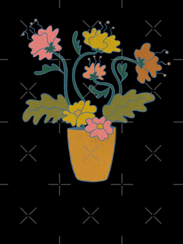 Retro Flowerpot by CarolinaGaitan